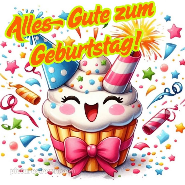 Lustig alles gute zum geburtstag bild Bogen kostenlos