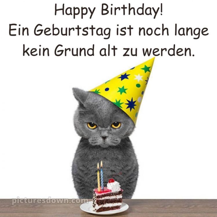 Lustig alles gute zum geburtstag bild Kerzen kostenlos