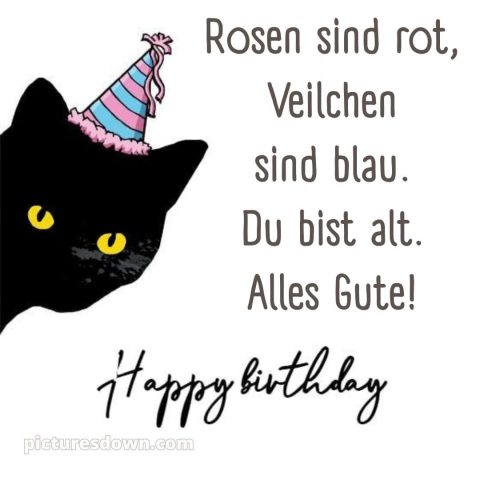 Alles gute zum geburtstag gif lustig bild Karte kostenlos