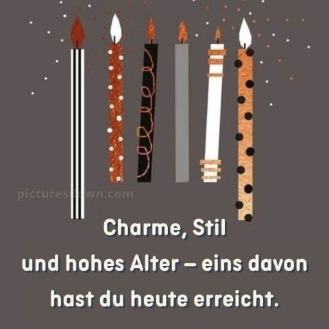 Alles gute zum geburtstag lustig mann bild Kerzen kostenlos