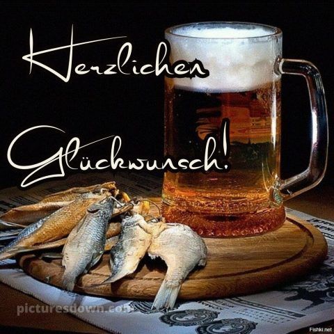 Alles gute zum geburtstag lustig mann bild Fisch kostenlos