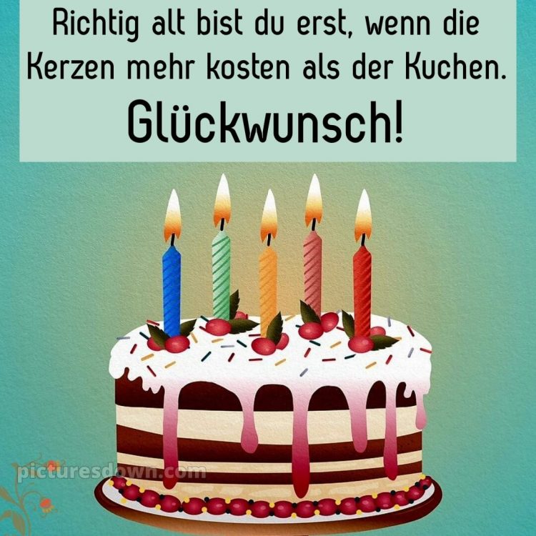 Alles gute zum geburtstag männer lustig bild Torte kostenlos