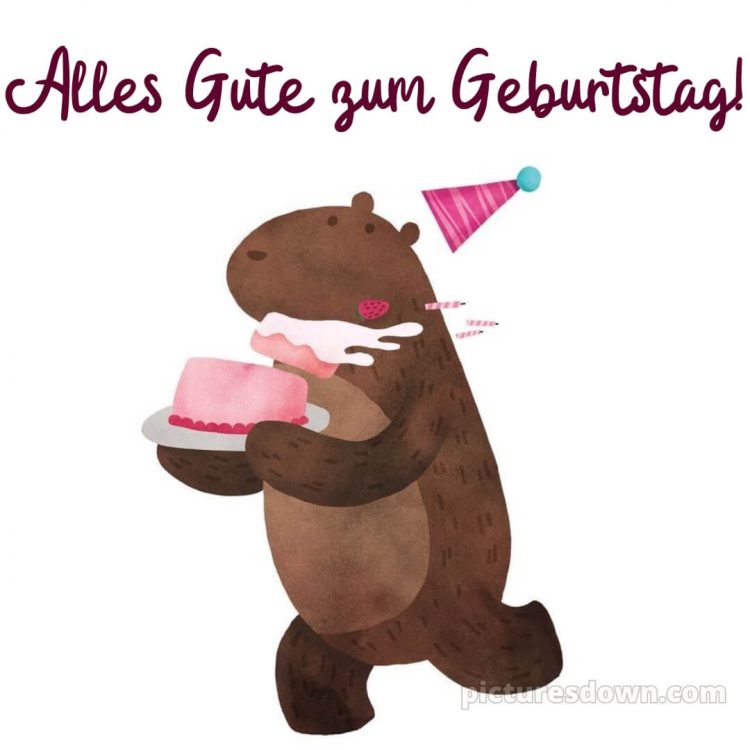 Alles gute zum geburtstag text lustig bild Wunsch kostenlos