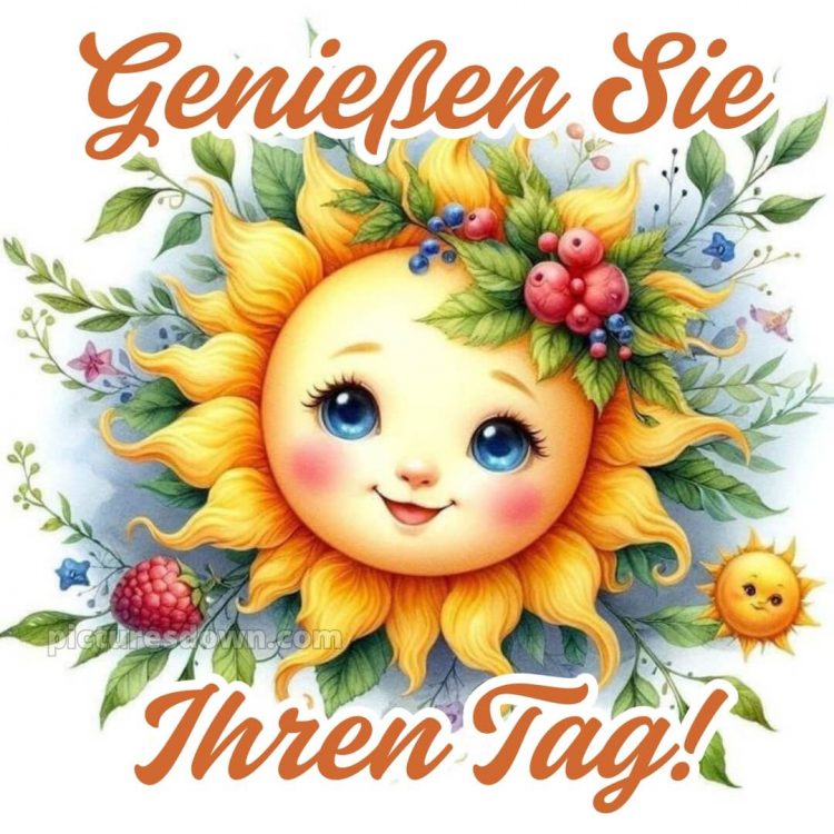 Einen schönen tag bild Sonne kostenlos