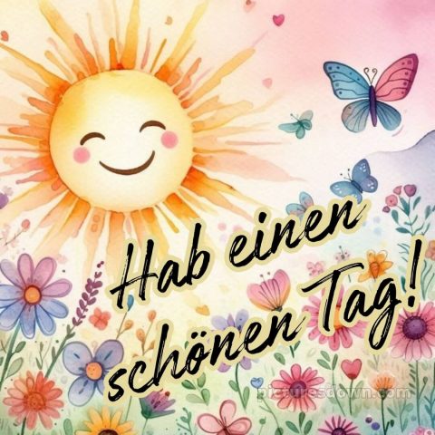Hab einen schönen tag bild Sonne kostenlos