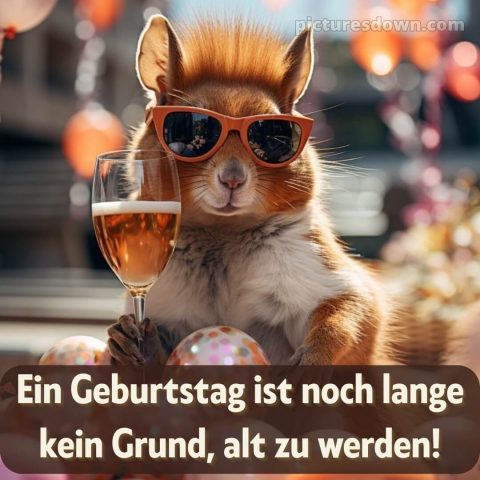 Männer lustig alles gute zum geburtstag bild Eichhörnchen kostenlos
