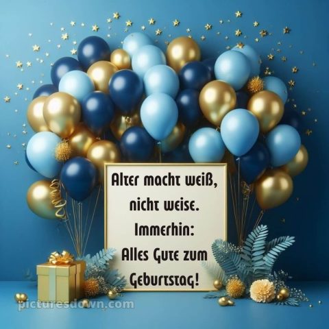 Männer lustig alles gute zum geburtstag bild Luftballons kostenlos