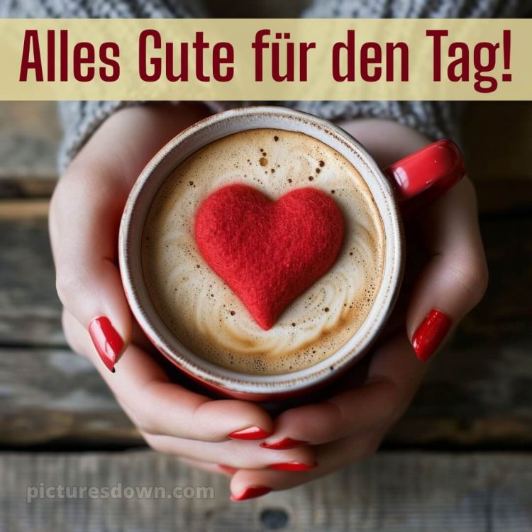 Schönen tag bild Herz kostenlos