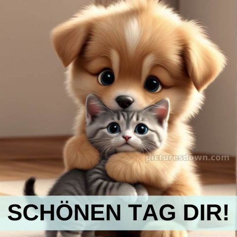Schönen tag grüße bild Hund kostenlos