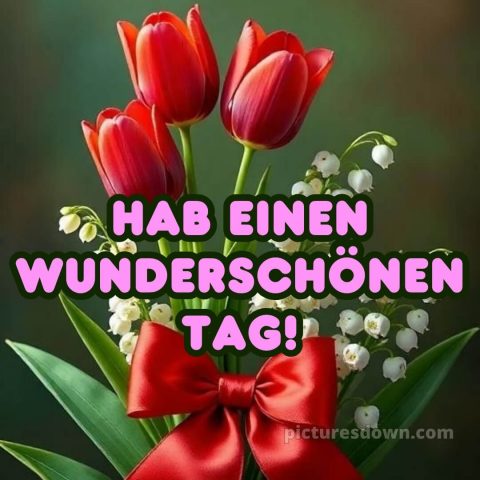 Schönen tag grüße bild Bogen kostenlos