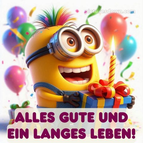 Wir wünschen dir alles gute zum geburtstag lustig bild Mignon kostenlos