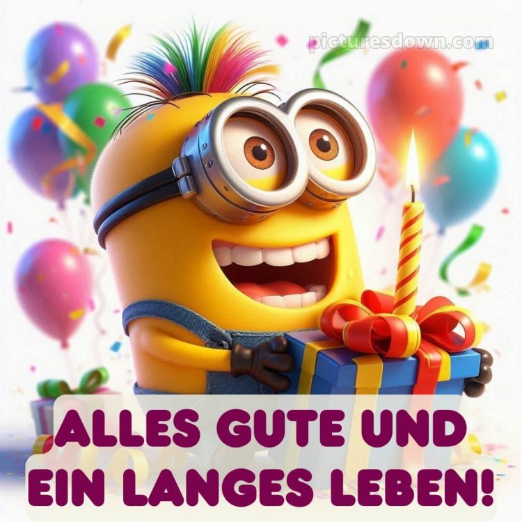 Wir wünschen dir alles gute zum geburtstag lustig bild Mignon kostenlos