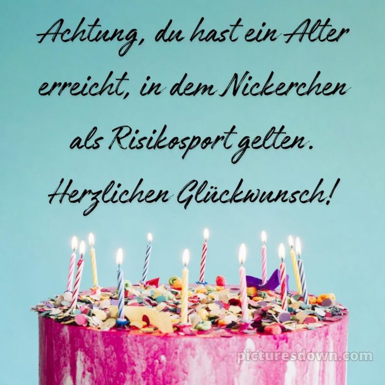 Wir wünschen dir alles gute zum geburtstag lustig bild Kerzen kostenlos
