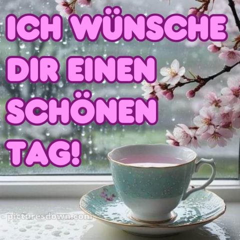 Wünsche dir einen schönen tag bild Karte kostenlos