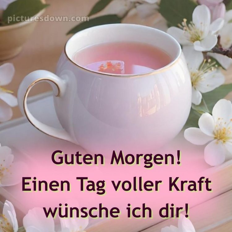 Guten morgen schönen tag bilder kostenlos bild Blühende kostenlos