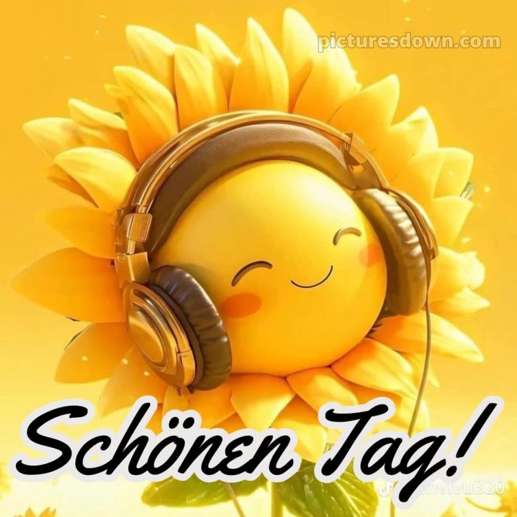 Lustig schönen tag bilder whatsapp bild Kopfhörer kostenlos