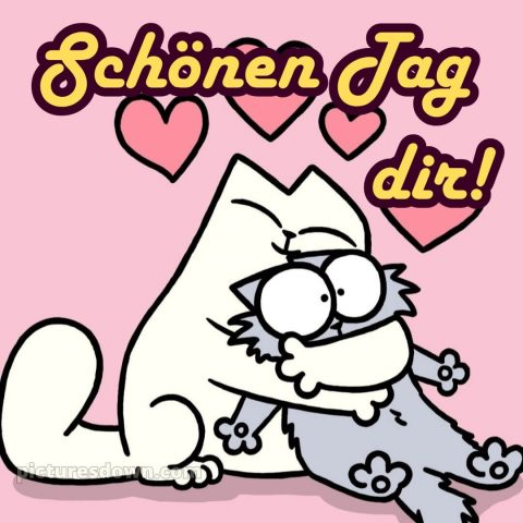 Schönen tag lustig bild Karte kostenlos