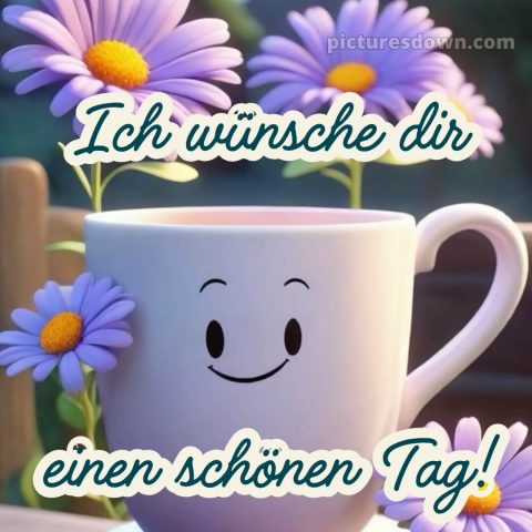 Schönen tag sprüche für whatsapp bild Smiley kostenlos
