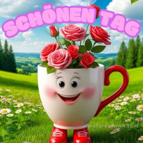 Whatsapp lustig schönen tag bild Tasse kostenlos