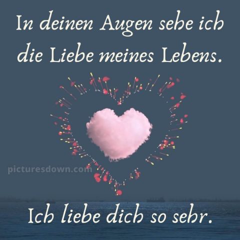 Bilder ich liebe dich bild Meer kostenlos