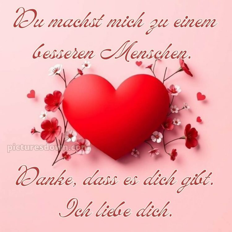 Bilder ich liebe dich bild Karte kostenlos