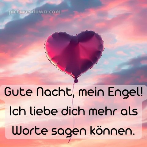 Gute nacht ich liebe dich bilder bild Himmel kostenlos