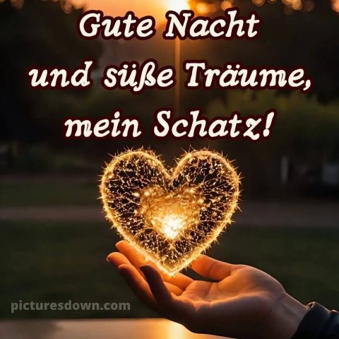 Gute nacht ich liebe dich bilder bild Hand kostenlos
