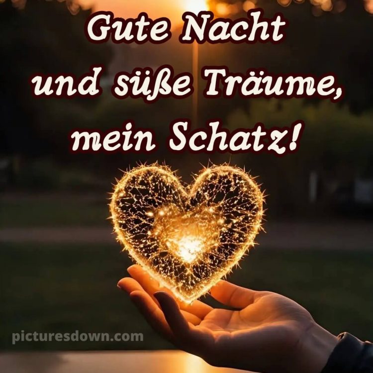 Gute nacht ich liebe dich bilder bild Hand kostenlos