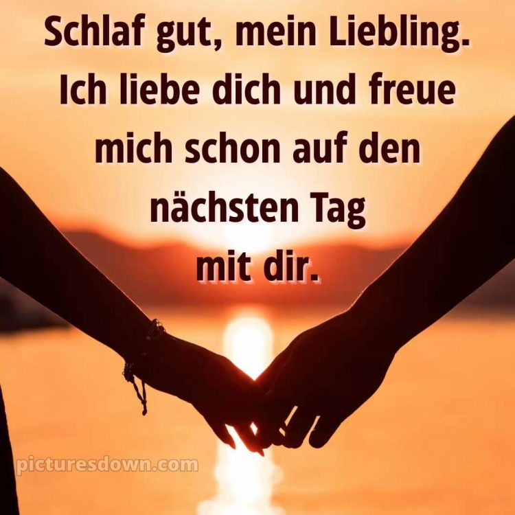 Gute nacht ich liebe dich bilder bild zwei Hände kostenlos