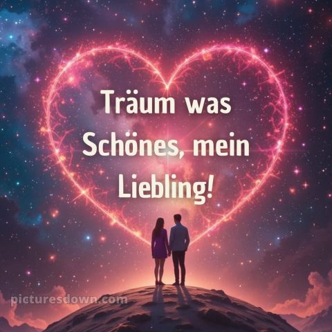Gute nacht mein schatz ich liebe dich bilder bild Sterne kostenlos