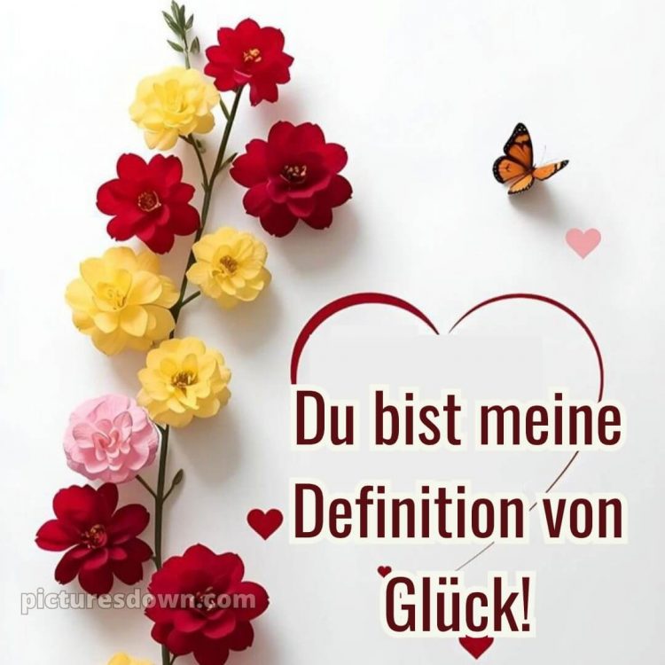 Ich liebe dich bilder gif bild Schmetterling kostenlos