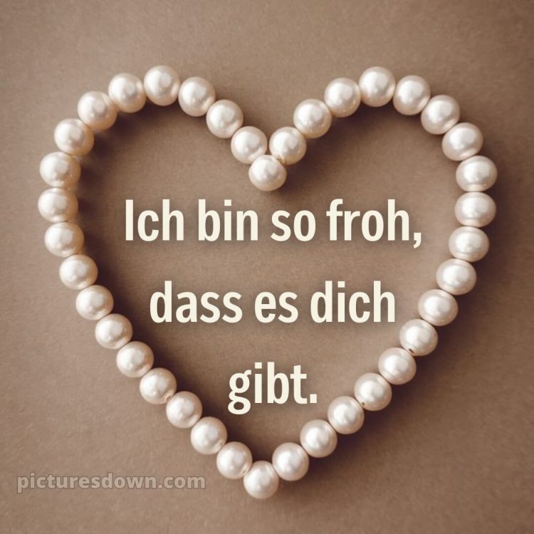 Ich liebe dich bilder gratis bild Perlen kostenlos