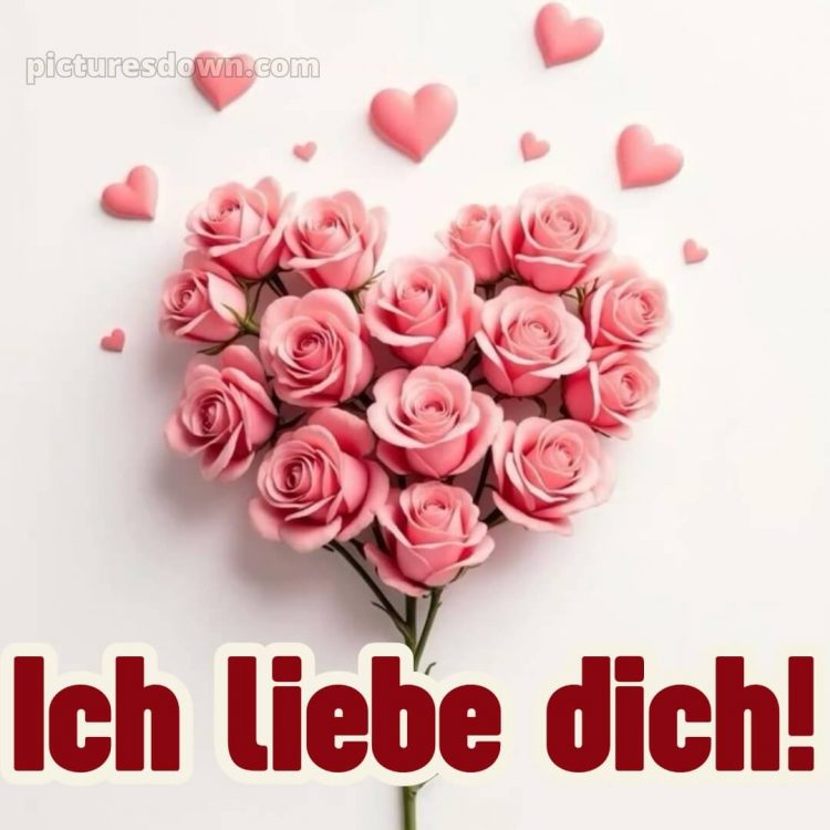 Ich liebe dich bilder gratis bild Blumen kostenlos