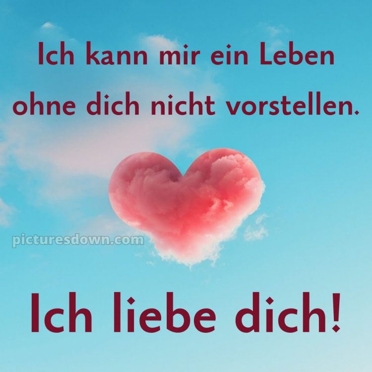 Ich liebe dich bilder gratis bild Himmel kostenlos