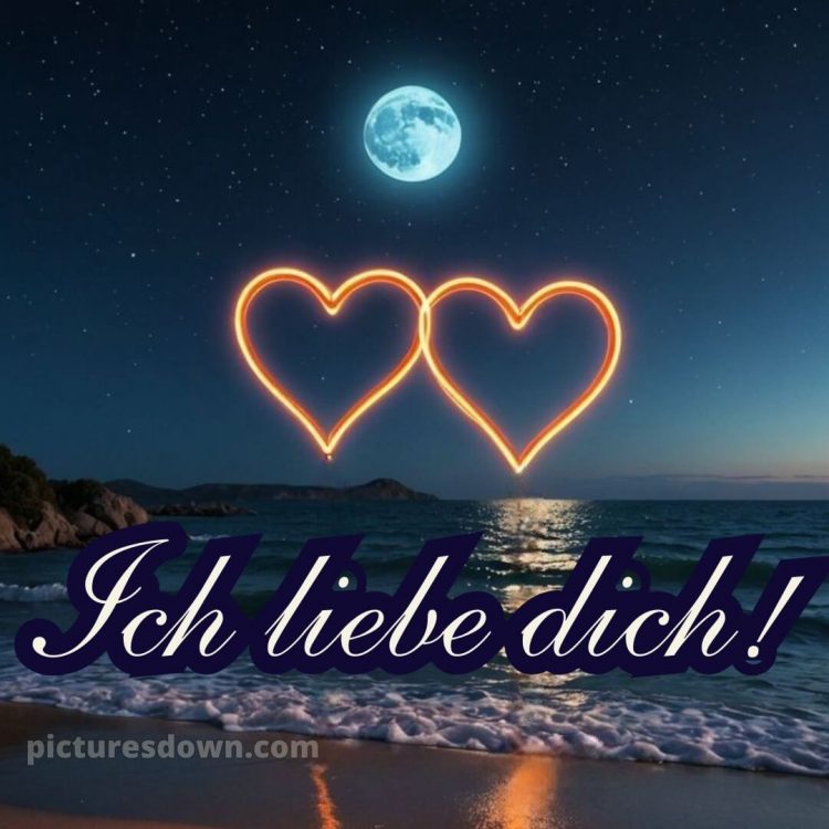 Ich liebe dich bilder gratis bild Meer kostenlos