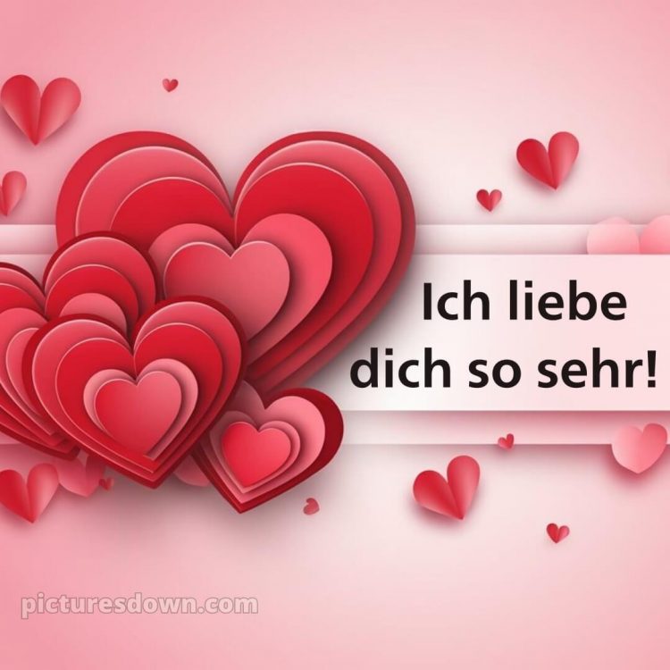 Ich liebe dich bilder gratis bild Karte kostenlos