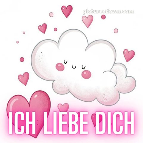 Ich liebe dich bilder lustig bild Wolke kostenlos
