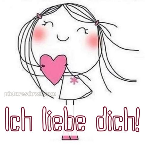 Ich liebe dich bilder lustig bild Haare kostenlos