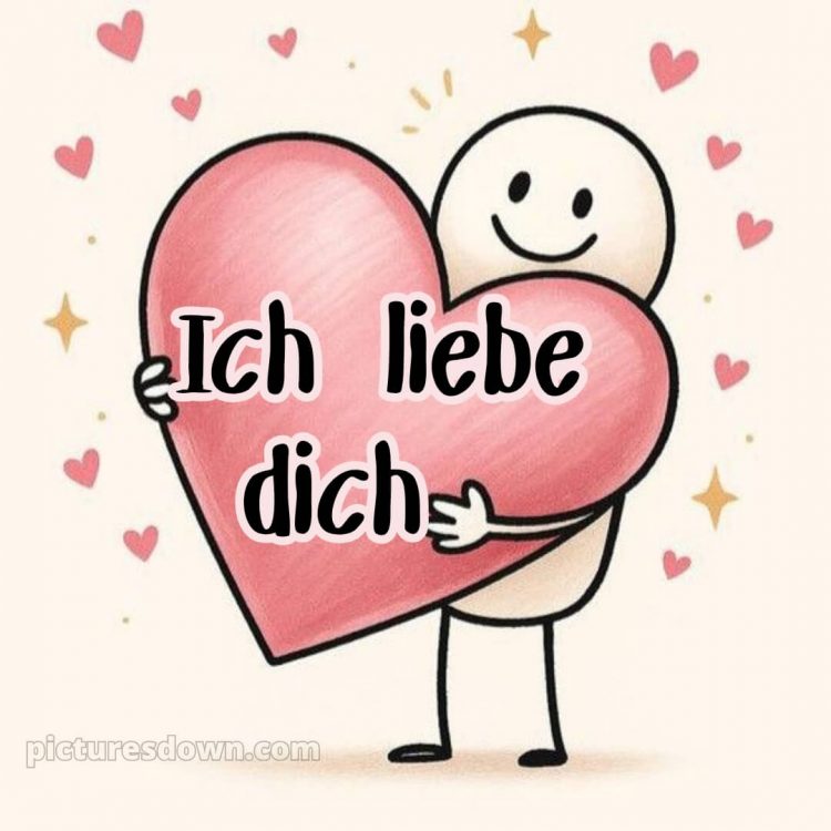 Ich liebe dich bilder lustig bild Verrückt kostenlos