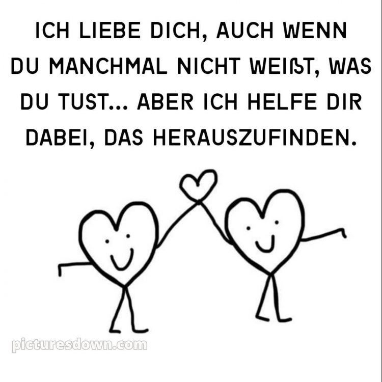 Ich liebe dich bilder lustig bild Herzen kostenlos