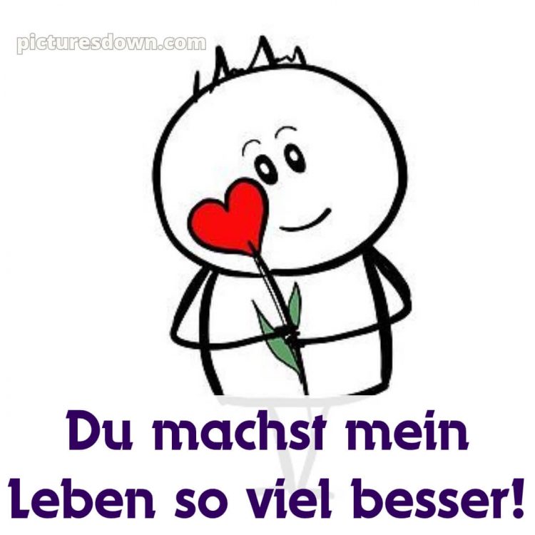 Ich liebe dich bilder mit herz bild Gemälde kostenlos