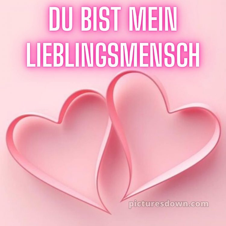 Ich liebe dich bilder mit herz bild zwei Herzen kostenlos