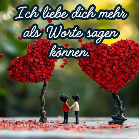Ich liebe dich bilder romantisch bild Bäume kostenlos