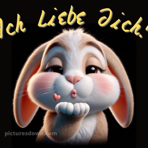 Ich liebe dich bilder romantisch bild Kuss kostenlos