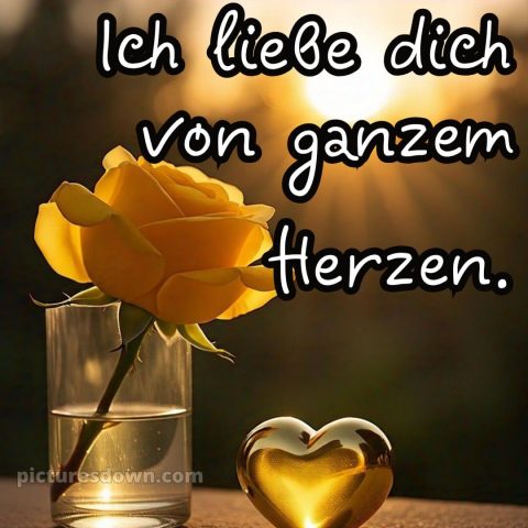 Ich liebe dich bilder-whatsapp bild Sonne kostenlos