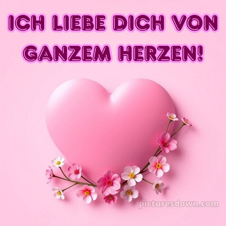 Ich liebe dich bilder-whatsapp bild Herz kostenlos