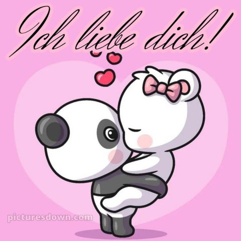 Ich liebe dich bilder-whatsapp bild Kuss kostenlos