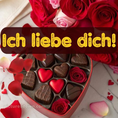 Ich liebe dich mein schatz bilder kostenlos bild Schokolade kostenlos