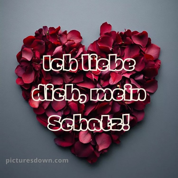 Ich liebe dich mein schatz bilder kostenlos bild Blütenblatt kostenlos