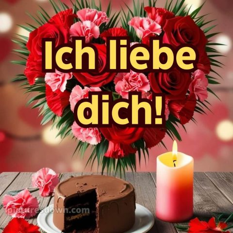 Ich liebe dich mein schatz bilder kostenlos bild Kerze kostenlos